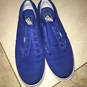 Royal Blue Vans (unisex)