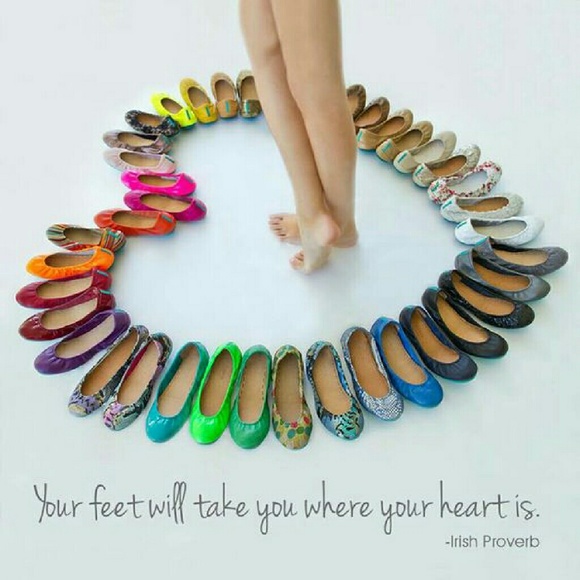 tieks neon shoes