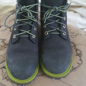 lime green timbs