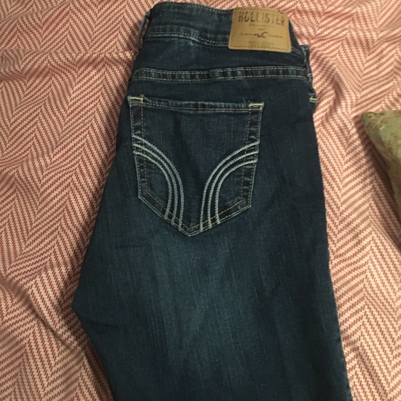 high wasted hollister jeans