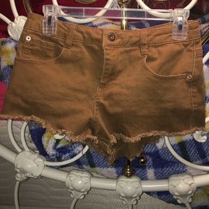High waisted shorts