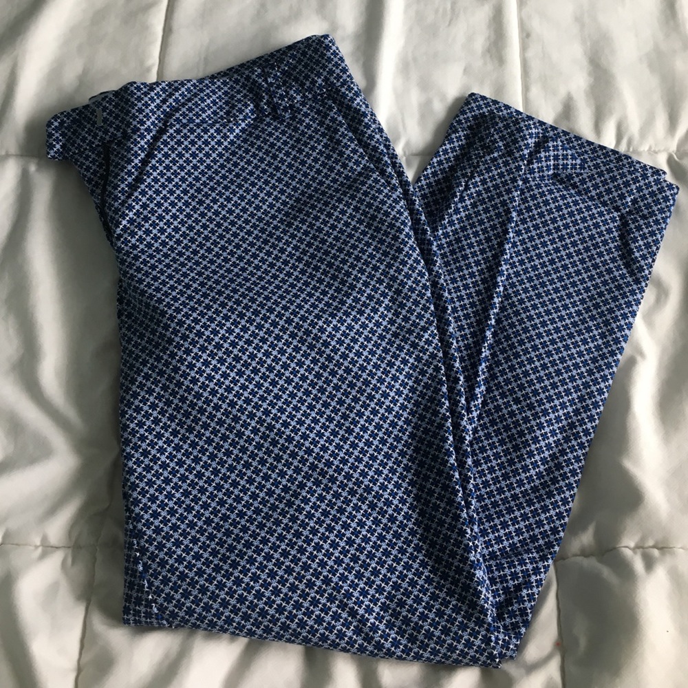 Patterned Dress Pants