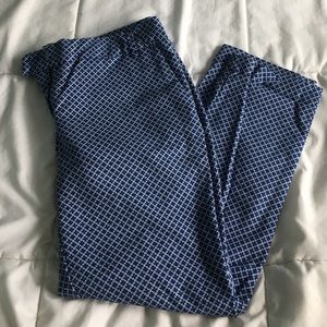 Patterned Dress Pants