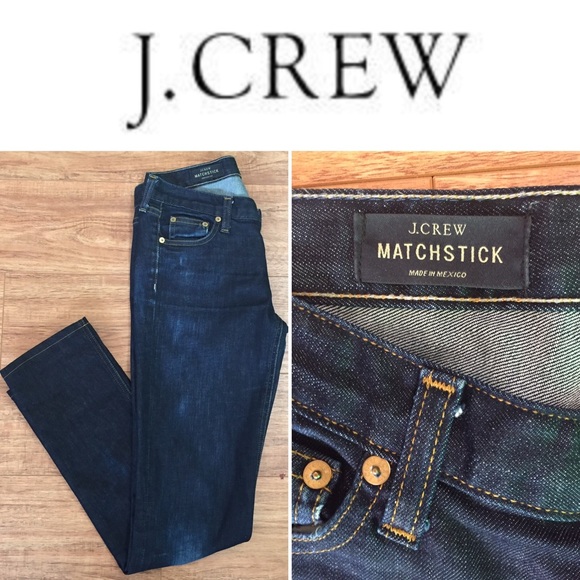 J.crew "Matchstick" Jean