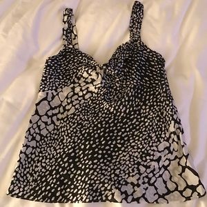 J crew silk tank top