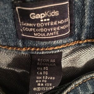 Gap jeans size 14 for girls