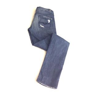 7 For All Mankind distressed jeans