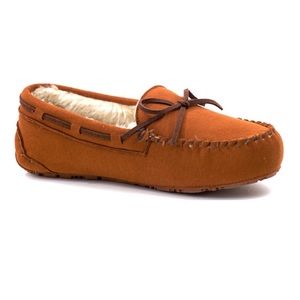 Tan Moccasins