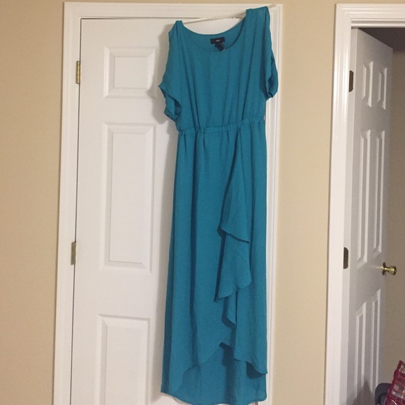 Mossimo Supply Co. Dresses & Skirts - Gorgeous Blue green maxi - good for day or night