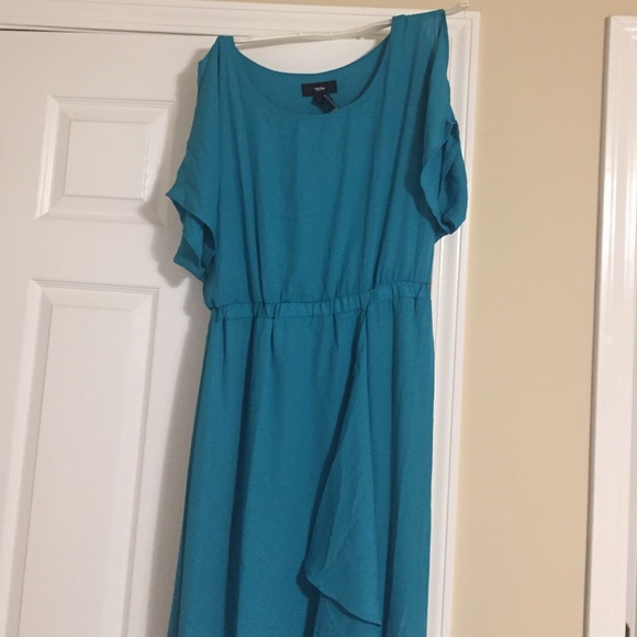 Gorgeous Blue green maxi - good for day or night - Picture 4 of 4