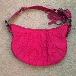 Coach Small Boho Bag in Magenta