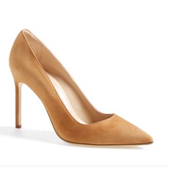 J. Crew Shoes - J. Crew Suede Camel Elsie Pointy Pumps Heels $245