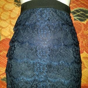 Banana Republic lace skirt