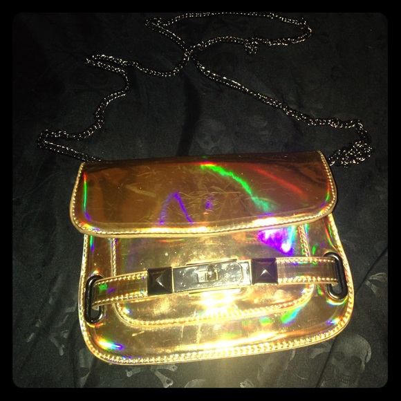 Holographic Clutch/Cross Body