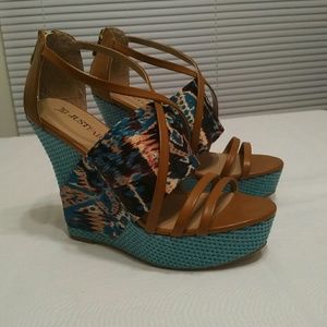 Sandal wedges Topanga