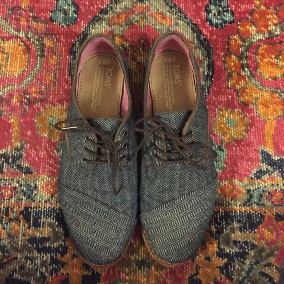 TOMS Shoes - Tom's herringbone oxfords