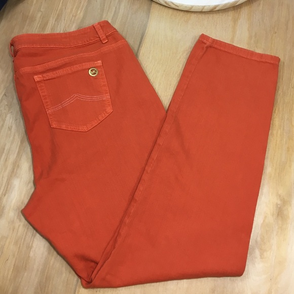 Michael Kors Orange Stretchy Jeans/Pants size 16W