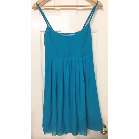 Urban Outfitters Mesh Demicup Dress w/ Open Back