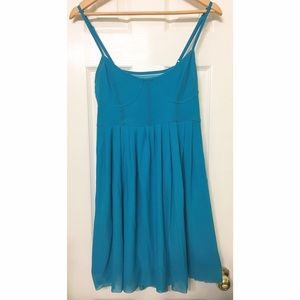 Urban Outfitters Mesh Demicup Dress w/ Open Back