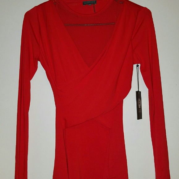 Glamorous Vince Camuto Wrap Top NWT!