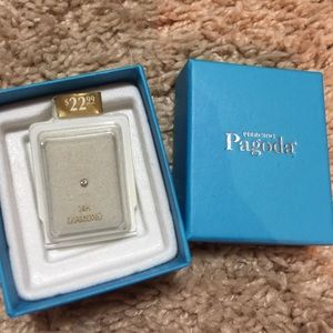 14K Diamond Nose Stud