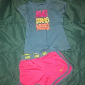 2 Toddler Nike Outfits