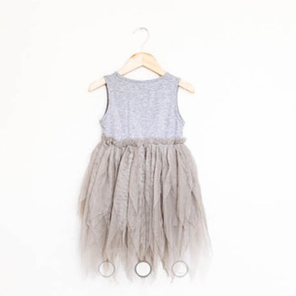 Grey tulle dress, new without tags - Picture 3 of 3