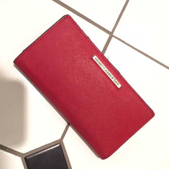 Rebecca Minkoff Handbags - Rebecca minkoff cherry red wallet leather