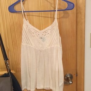 American eagle embroidered tank top