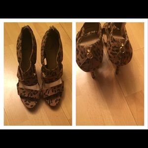 Leopard print shoes