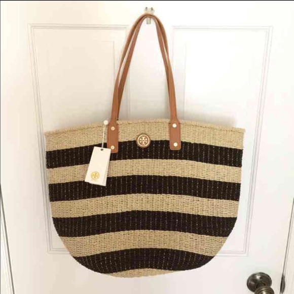 Tory Burch Straw Tote
