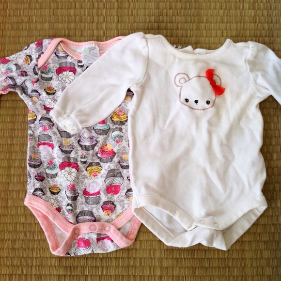 Pair of Onesies - Gymboree & Baby Gear 0-3 Months