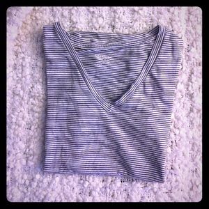 Short sleeved striped tshirt