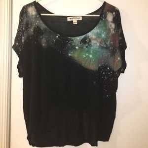 Pacsun galaxy top