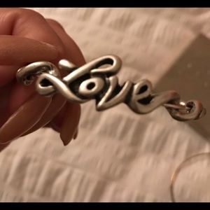 Alex and ani Love bracelet