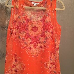 Tangerine multi colored shell