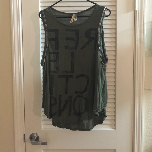 Free People beaded tank