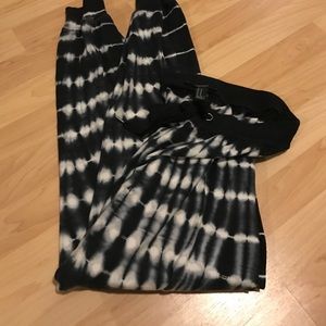 Forever 21 blue and white tie dye sweats !