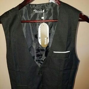Zicac men's black vest