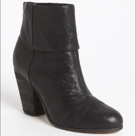 Rag & Bone Newbury Black Booties