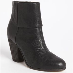 Rag & Bone Newbury Black Booties