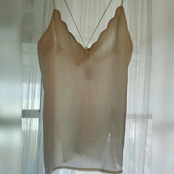 Free People Tops - Free People White silky top