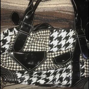 Large sequined purse