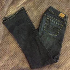 American Eagle Dark Blue Denim Jeans
