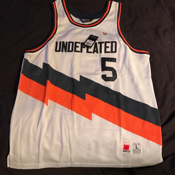 Undefeated basketball jersey Clearance