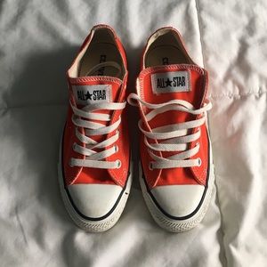 Red/Orange Converse