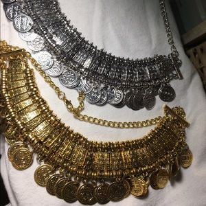 Coin necklaces