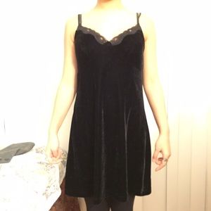 Vintage Velvet Night Gown