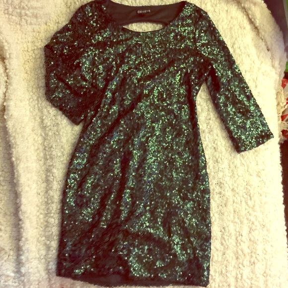 Express Sequined Dress