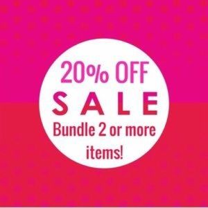 20% off all bundles of 2 or more items!